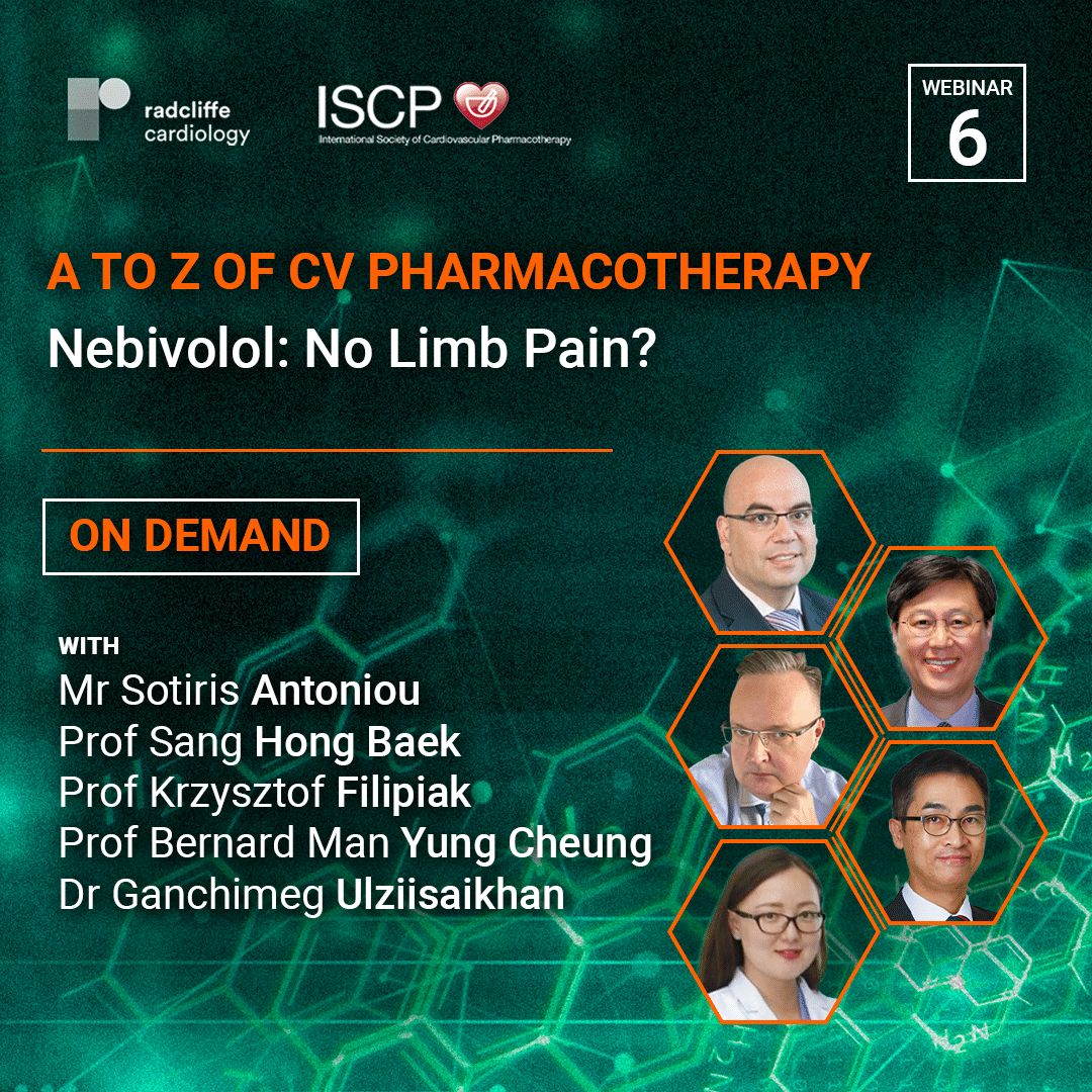 <br>A-Z of CV Pharmacotherapy:<br>ISCP Webinar Series